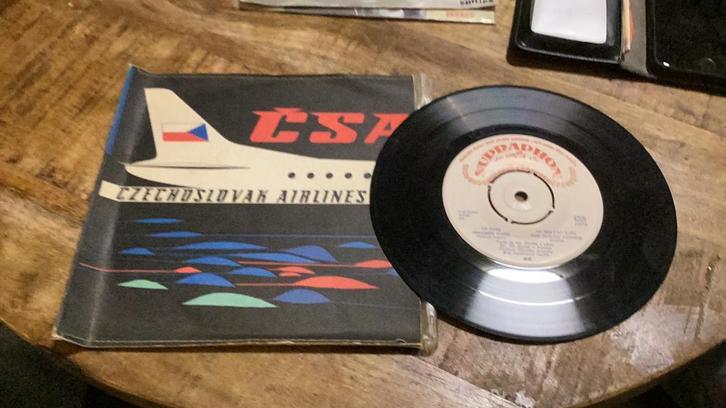 Single tjechoslowaakse airlines, Cd's en Dvd's, Vinyl Singles, Gebruikt, EP, Ophalen of Verzenden