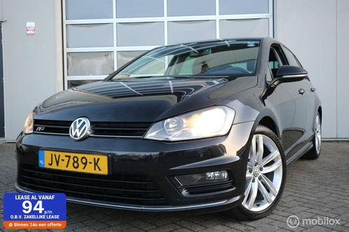 Volkswagen Golf 1.4 TSI R-LINE ECC/NAVIGATIE/LEDER/LMV/NAP, Auto's, Volkswagen, Bedrijf, Te koop, Golf, ABS, Achteruitrijcamera