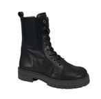 PIEDRO maat 37 leren veterboots/rits zwart gratis verzenden, PIEDRO, Schoenen, Nieuw, Verzenden