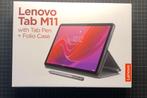 Lenovo Tab M11 tablet + cover + pen, Computers en Software, Android Tablets, 11 inch, Ophalen of Verzenden, Lenovo., 128 GB