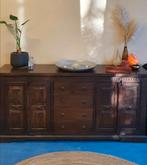 Prachtig donkerhouten dressoir, Ophalen, Gebruikt, 25 tot 50 cm