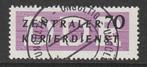 DDR 1956 9 Dienst 70p ZKD, Gest, Postzegels en Munten, Postzegels | Europa | Duitsland, Ophalen of Verzenden, DDR, Gestempeld