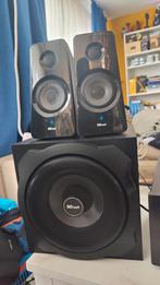 Trust 2.1 speakers met bluetooth, Ophalen of Verzenden, Zo goed als nieuw