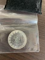 50 gulden munt 1987  50 jaar  Juliana & Bernhard, Postzegels en Munten, Munten | Nederland, Zilver, Ophalen of Verzenden, Koningin Juliana