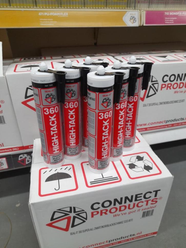 High tac lijm wit of zwart(*), Doe-het-zelf en Verbouw, Overige Doe-het-zelf en Verbouw, Nieuw