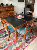 Biedermeier eethoek met 4 stoelen, Antiek en Kunst, Ophalen