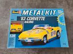 Corvette racing 1963 REVELL metal kit 1:24, Overige merken, Auto, Groter dan 1:32, Nieuw