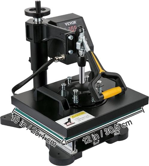 Transferpers - 2 in 1 - Drukmachine - Hittepers - Drukpers -, Hobby en Vrije tijd, Overige Hobby en Vrije tijd, Nieuw, Verzenden