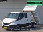 Iveco Daily 35C14 Kipper met Kist Dubbel Cabine Dubbellucht, Stof, Gebruikt, Euro 6, Iveco