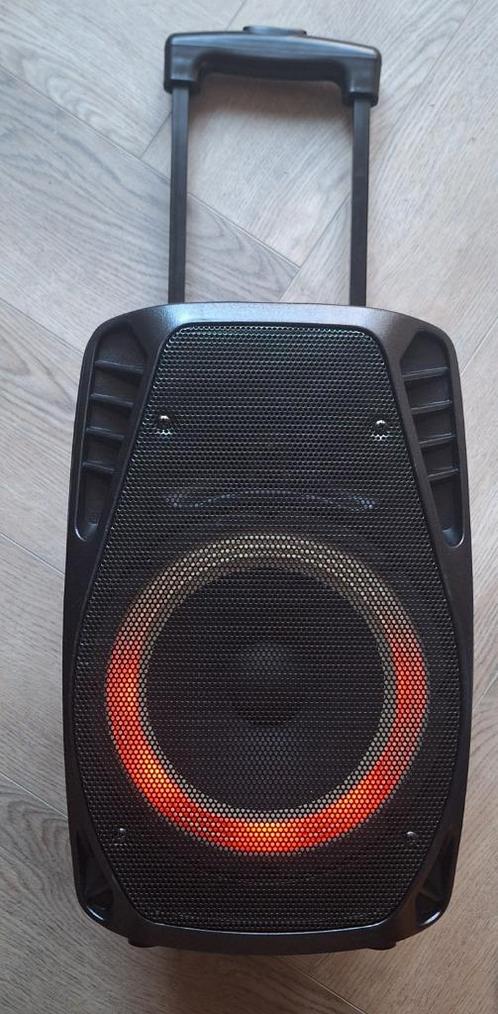 Mobiele geluidsinstallatie Fenton FT8LED met Bluetooth 300W, Audio, Tv en Foto, Luidsprekers, Nieuw, Overige typen, 120 watt of meer