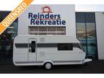 Hobby De Luxe 460 SFF Queensbed, Caravans en Kamperen, Caravans, Hobby, Bedrijf, Treinzit, Tot en met 3