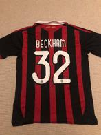 Beckham AC Milan retro voetbalshirt Maat S, Ophalen of Verzenden, Zo goed als nieuw, Shirt