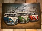 Decoratief schilderij met VW bus 50x75 cm ijzer nieuw, Ophalen, Nieuw