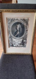 Antieke ets Prins Johan Willem Friso 1752 Pothoven Houbraken, Ophalen of Verzenden