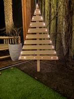 Nieuw houten kerstboom met led verlichting, Ophalen, Zo goed als nieuw