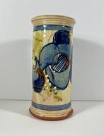 Vintage Franse terracotta kleurrijke wijnkoeler, Ophalen of Verzenden, Zo goed als nieuw