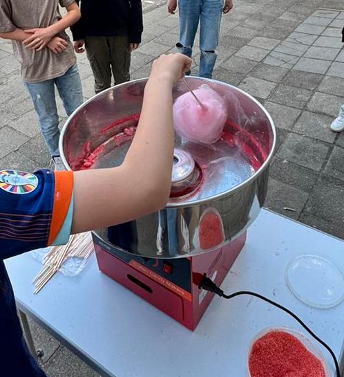 Suikerspin machine, Hobby en Vrije tijd, Feestartikelen | Verhuur, Nieuw, Overige, Verzenden