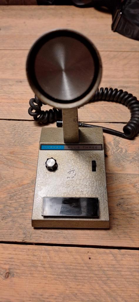 Vintage Turner Plus Three Microfoon, Telecommunicatie, Zenders en Ontvangers, Gebruikt, Ophalen of Verzenden