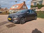 Peugeot 308 1.6THP 125PK 2014 Panoramadak, Auto's, Zwart, 4 cilinders, Bruin, Panoramadak
