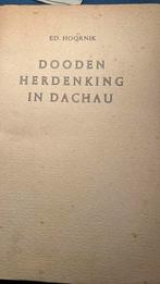 Dachau Doodenherdenking in Dachau E.Hoornik, Boeken, Ophalen of Verzenden, Tweede Wereldoorlog, Overige onderwerpen