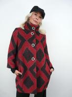 *Abfab Sisley Winter Mantel L*, Kleding | Dames, Ophalen of Verzenden, Zo goed als nieuw, Rood, Sisley