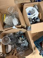 Partij ikea borden, kommen, wijn glazen, bestek etc., Huis en Inrichting, Verzenden, Zo goed als nieuw