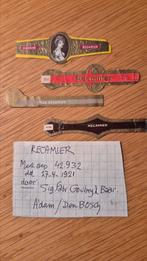 Sigarenbanden, Verzamelen, Rookartikelen, Aanstekers en Luciferdoosjes, Ophalen, Zo goed als nieuw, Sigarenbandjes