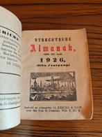 Utrechtse Almanak 1926 - Kemink & Zoon, Ophalen, Kemink & Zoon
