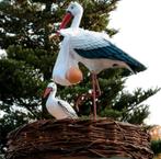 Geboorte ooievaar 3D op een echt nest DIRECT BESCHIKBAAR, Ophalen, Nieuw