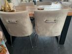 Mooi en stevig eetkamerstoelen, Ophalen of Verzenden, Zo goed als nieuw