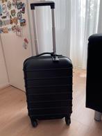 Hema handbagage koffer zwart, 50 tot 60 cm, Hard kunststof, Ophalen of Verzenden, Zo goed als nieuw