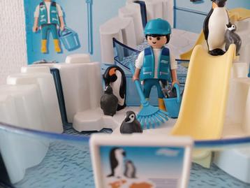 Playmobil set - pinguïns in verblijf & verzorger beschikbaar voor biedingen