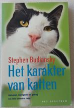 S. Budiansky - Het karakter van katten, Ophalen of Verzenden, Zo goed als nieuw, S. Budiansky