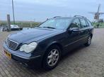 Mercedes-Benz C-klasse Combi 180 K. Elegance 74-NL-DB, Auto's, Mercedes-Benz, Automaat, Achterwielaandrijving, Gebruikt, Zwart