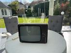 Draagbare zwart wit tv, Audio, Tv en Foto, Vintage Televisies, Philips, Gebruikt, 40 tot 60 cm, Ophalen