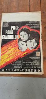 Belgische film affiches uit jaren 50, Verzamelen, Posters, Ophalen of Verzenden, Gebruikt, Rechthoekig Staand, Film en Tv