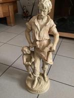 beeld man met kind, Ophalen of Verzenden, Zo goed als nieuw, Mens