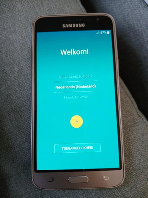 Samsung galaxy J3 (2016), Telecommunicatie, Mobiele telefoons | Samsung, Gebruikt, Overige modellen, 8 GB, Zonder abonnement, Zonder simlock