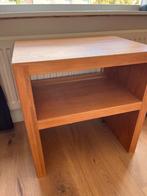 Bijzettafel, Minder dan 55 cm, Gebruikt, Rechthoekig, Hout