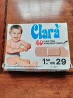 Vintage doosje Clara pleisters jaren '90, Verzamelen, Ophalen of Verzenden, Gebruikt, Verpakking