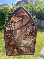 Raamhanger / Glas in lood, Antiek en Kunst, Antiek | Glas en Kristal, Ophalen of Verzenden