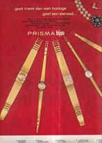 Retro reclame 1966 Prisma horloge bijou een sieraad, Ophalen of Verzenden