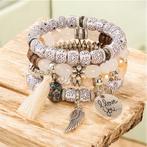 Ibiza Style Armbanden Set, Overige kleuren, Nieuw, Ophalen of Verzenden, Elastiek