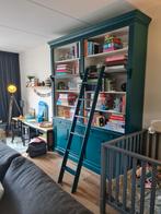 Mooie Boekenkast met ladder en verstelbare planken, Ophalen, Gebruikt, 200 cm of meer, Klassiek