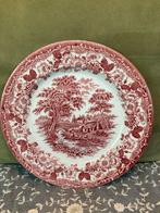 Gebakschaal Ironstone rose (180825), Huis en Inrichting, Keuken | Servies, Ophalen of Verzenden, Zo goed als nieuw, Aardewerk