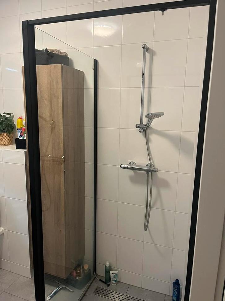 Nieuwe douchewand 90x90x200, zonder deur, Doe-het-zelf en Verbouw, Sanitair, Nieuw, Ophalen