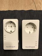 Netgear Powerline AV+ 200 Nano Dual Port Adapter Set Kit, Ophalen of Verzenden, Zo goed als nieuw