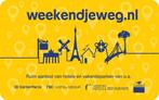 Weekendjeweg .nl Cadeaubon €50, Tickets en Kaartjes, Cadeaubon, Overige typen