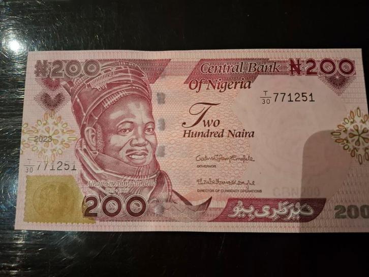 ### Nigeria 200 naira 2023 ###, Postzegels en Munten, Bankbiljetten | Afrika, Overige landen, Ophalen of Verzenden