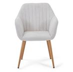 Eetkamerstoelen - Set van 4, Ophalen, Zo goed als nieuw, Vier, Grijs